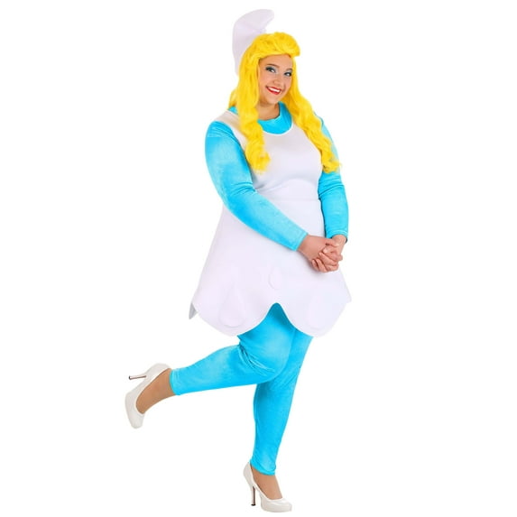 The Smurfs Plus Size Smurfette Costume