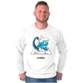 thumbnail image 1 of The Smurfs Scorpio Zodiac Sign Long Sleeve TShirt Men Women Brisco Brands S, 1 of 5