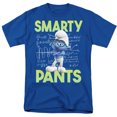 thumbnail image 1 of The Smurfs Smarty Pants Unisex Adult T Shirt, Royal, 3X-Large, 1 of 4