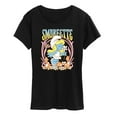 thumbnail image 1 of The Smurfs - Smurfette Art Nouveau - Women's Short Sleeve Graphic T-Shirt, 1 of 5