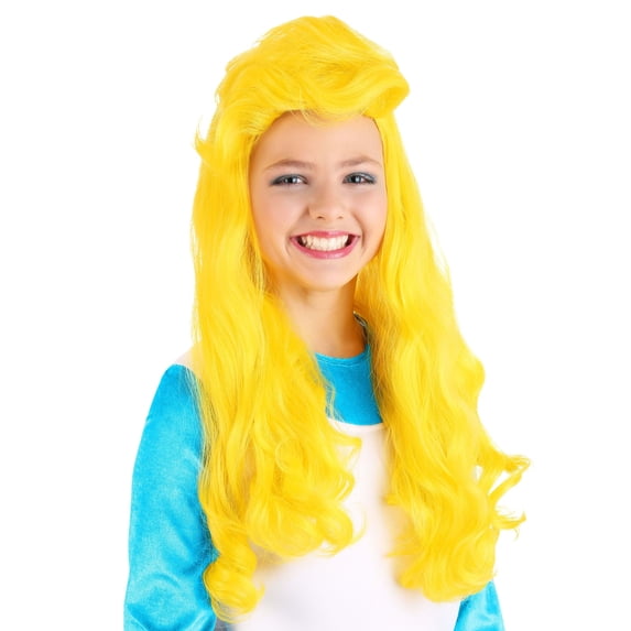 The Smurfs Smurfette Wig for Girls