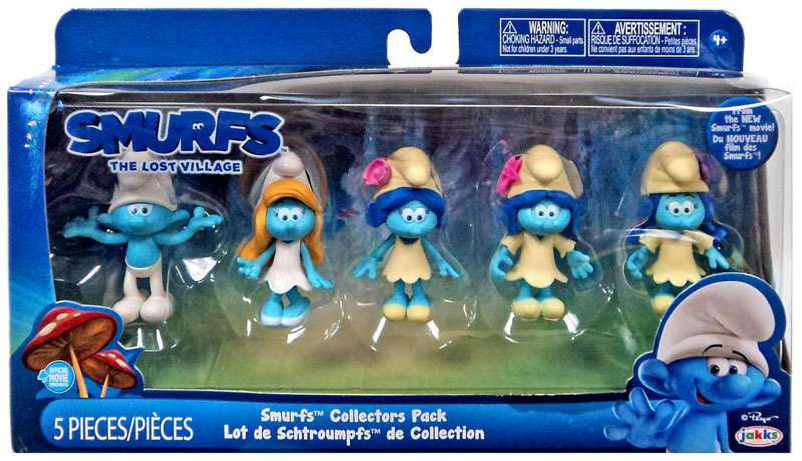 The Smurfs Tag-Athon Collectible Game Series Gouchy Smurf Single Figure  Neca