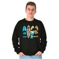 thumbnail image 1 of The Smurfs Surf Beach Vacation Sweatshirt for Men or Women Brisco Brands S, 1 of 6