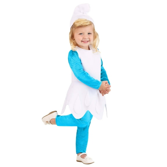 The Smurfs Toddler Girls Smurfette Costume