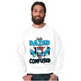 thumbnail image 1 of The Smurfs Totally Dazed and Confused Sweatshirt for Men or Women Brisco Brands S, 1 of 6