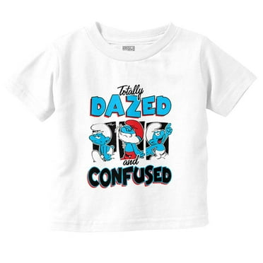 The Smurfs Totally Dazed and Confused Toddler Boy Girl T Shirt Infant Toddler Brisco Brands 6M