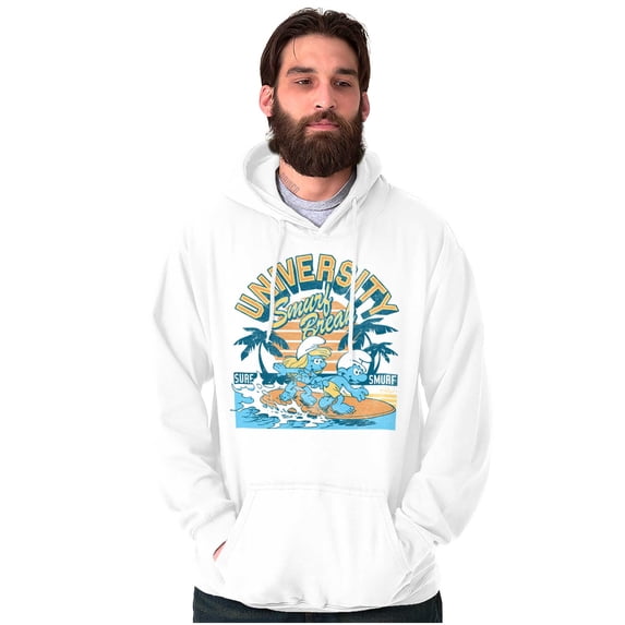 The Smurfs University Spring Break Hoodie Sweatshirt Women Men Brisco Brands S