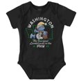 thumbnail image 1 of The Smurfs Washington WA Cartoon Romper Boys or Girls Infant Baby Brisco Brands NB, 1 of 6