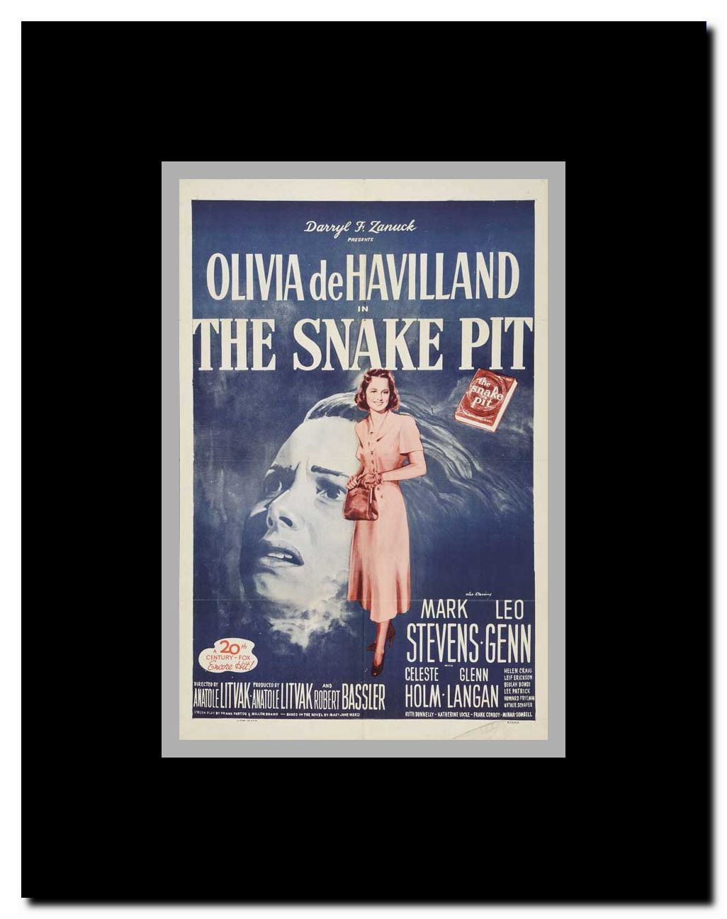 The Snake Pit Framed Movie Poster