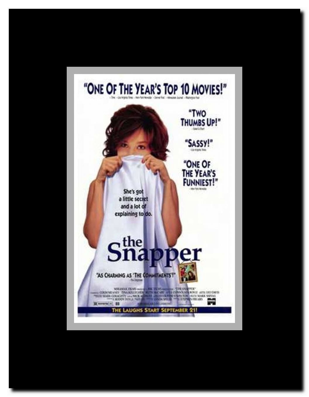 The Snapper Framed Movie Poster