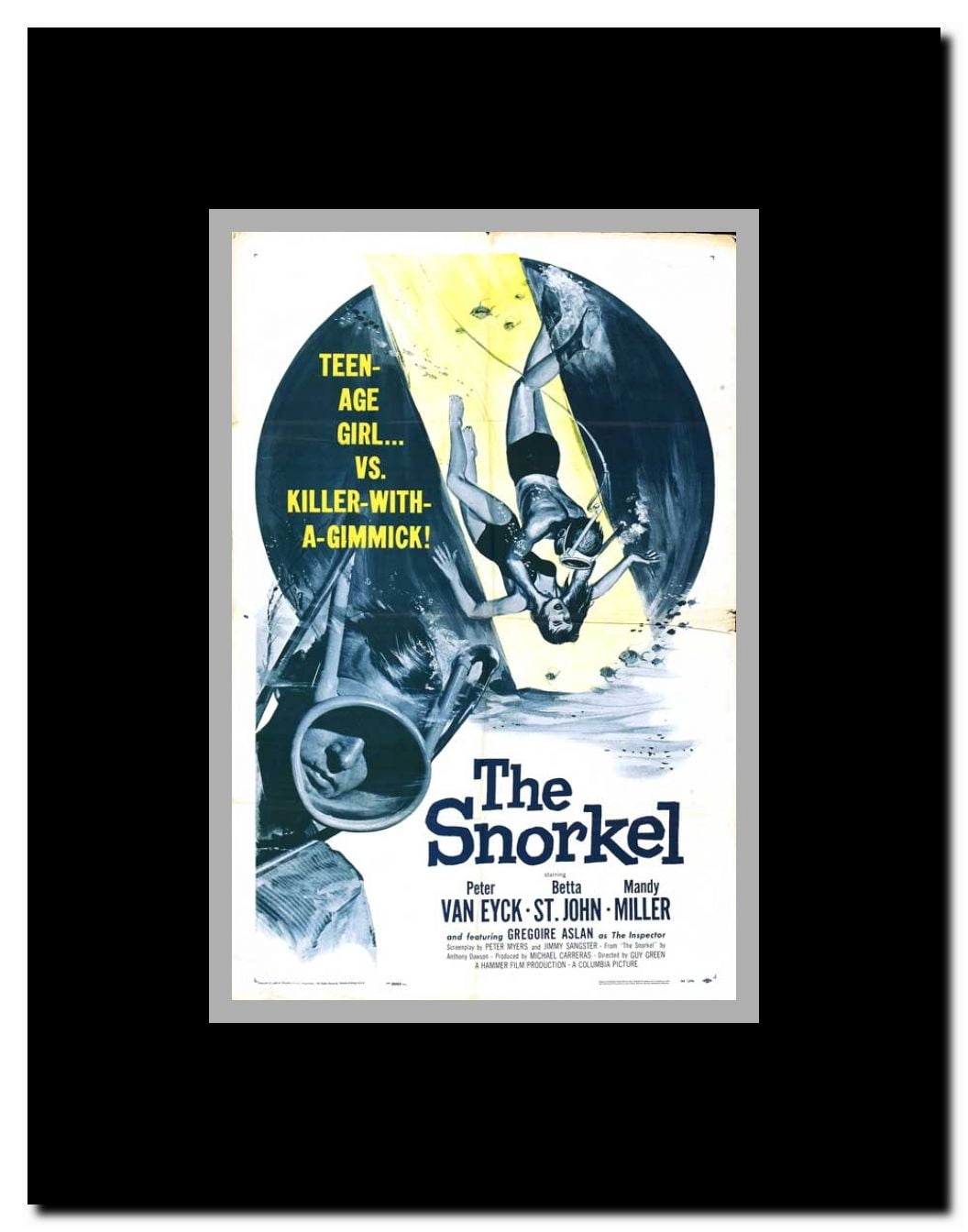 The Snorkel Framed Movie Poster