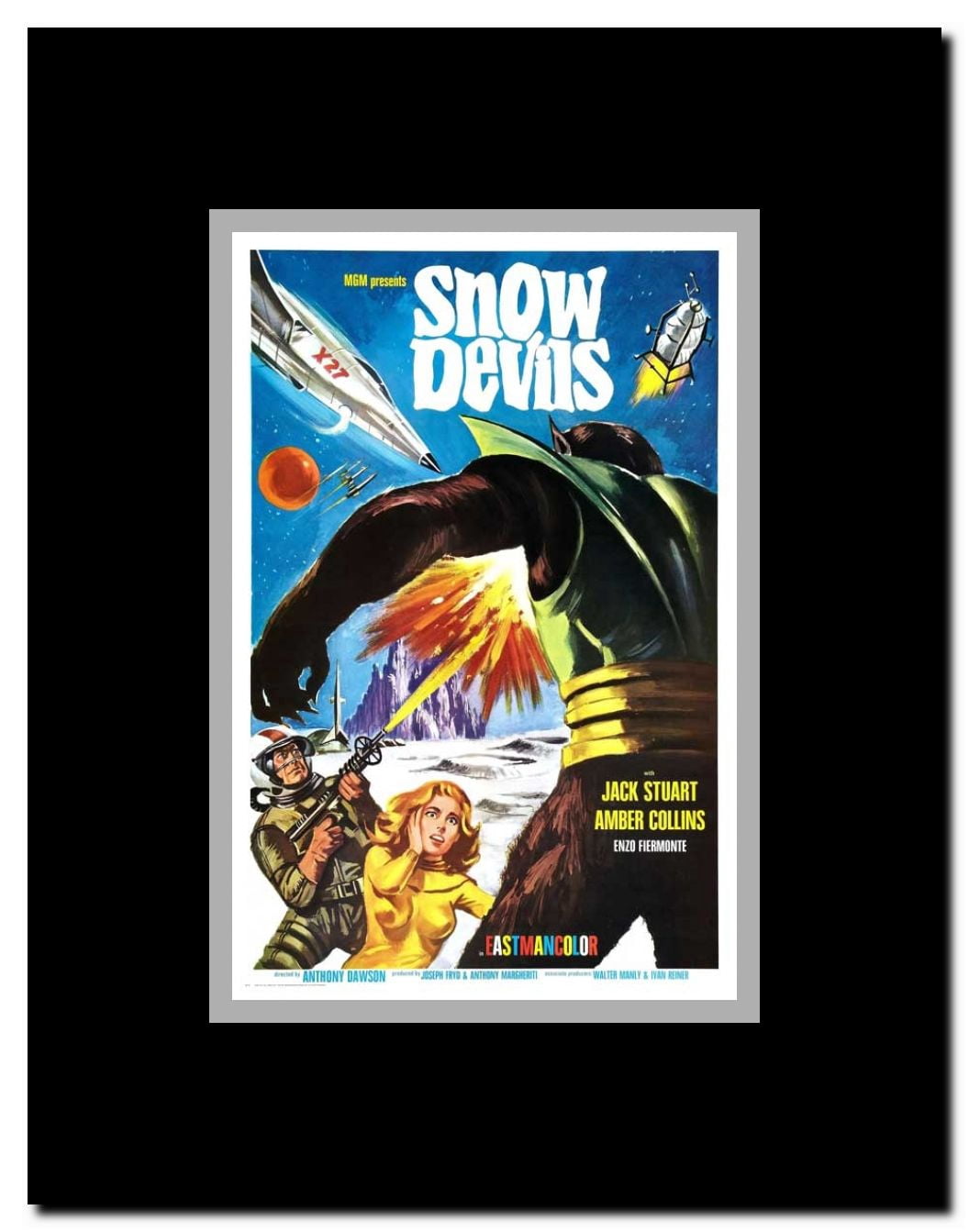 The Snow Devils Framed Movie Poster