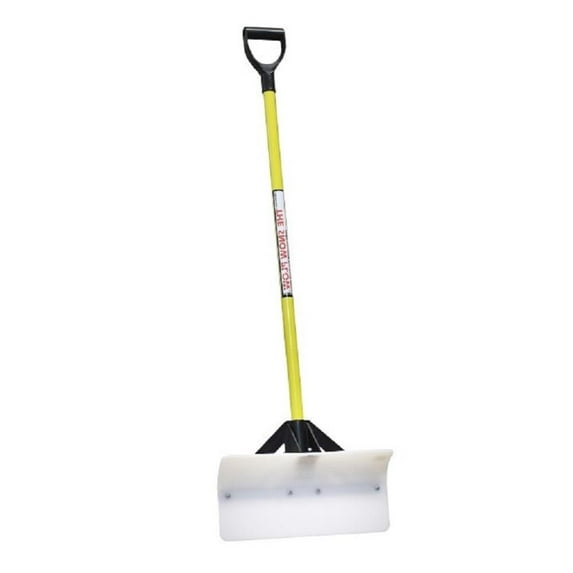 The SnowPlow Snow Pusher, 18in.W, Model# 14A7A5BA011
