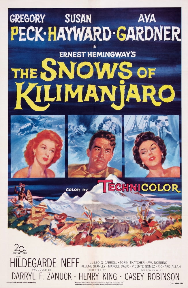 The Snows Of Kilimanjaro U Canvas Art - (24 x 36)