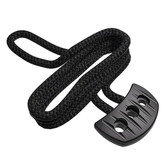 The Snubber S61390 Snubber Pull with Rope, Tar Black