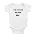 thumbnail image 1 of The Snuggle is Real Funny Baby Clothing Bodysuits Boy Girl, 1 of 5