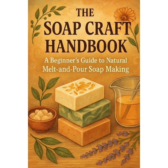 The Soap Craft Handbook: A Beginner's Guide to Natural Melt-and-Pour Soap Making, (Paperback)