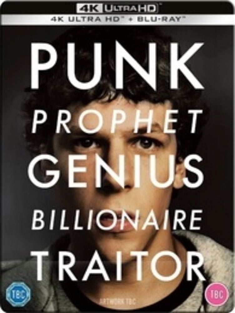 The Social Network (Steelbook) (4K Ultra HD) (Steelbook), Sony Uk, Drama