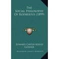 thumbnail image 1 of The Social Philosophy Of Rodbertus (1899) (Hardcover), 1 of 1
