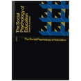 thumbnail image 1 of Pre-Owned The Social Psychology of Education (Hardcover) 9780030780400, 1 of 1