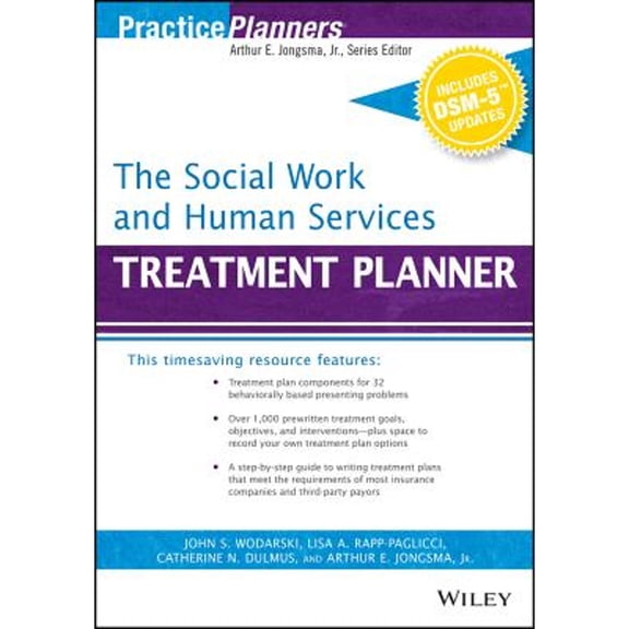 Pre-Owned The Social Work and Human Services Treatment Planner, with Dsm 5 Updates (Paperback) 1119073235 9781119073239