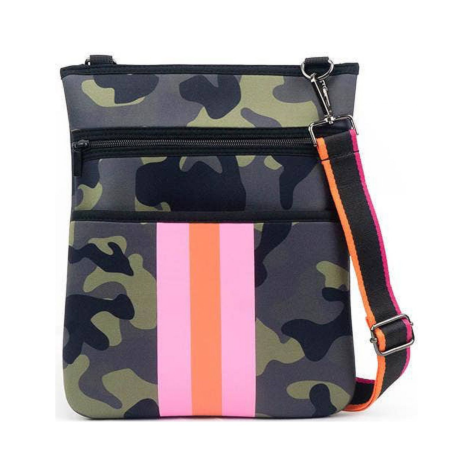 Camouflage Bag Pink Stripe