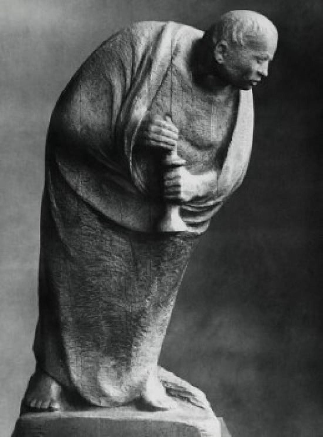 The Solitary Ernst Barlach (1870-1938 German) Canvas Art - Ernst Barlach (24 x 36)