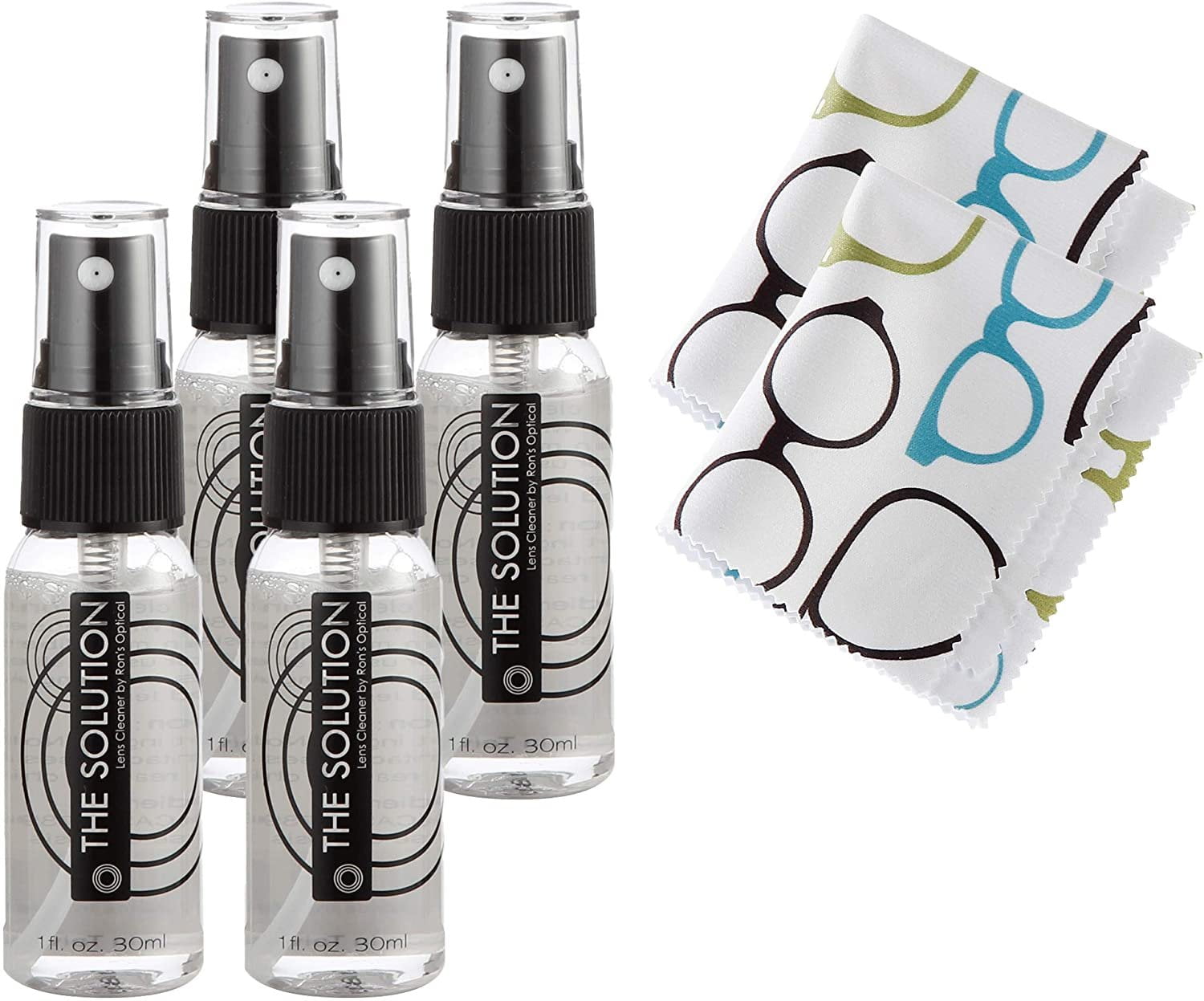 The Solution Lens Cleaner Spray 41oz Alcohol Free Eyeglass Lens