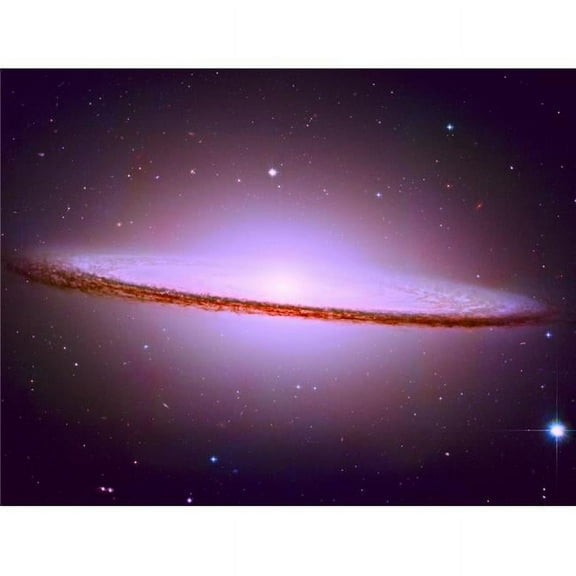 The Sombrero Galaxy M104 Poster Print
