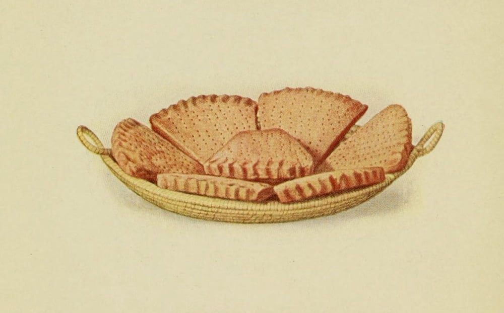 The Something-Different Dish 1915 Petticoat Tails shortbread Canvas Art - Unknown (18 x 24)