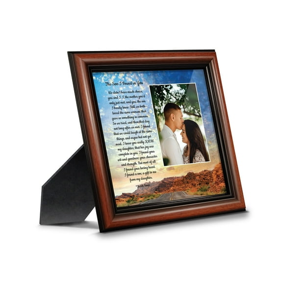 The Son I Found in You, Gift for Son-in-Law, Wedding Gift for New Son the Groom from Mother In Law, Picture Frame, 6397W