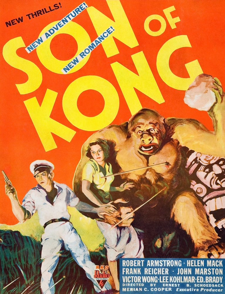 The Son Of Kong Canvas Art -  (11 x 17)
