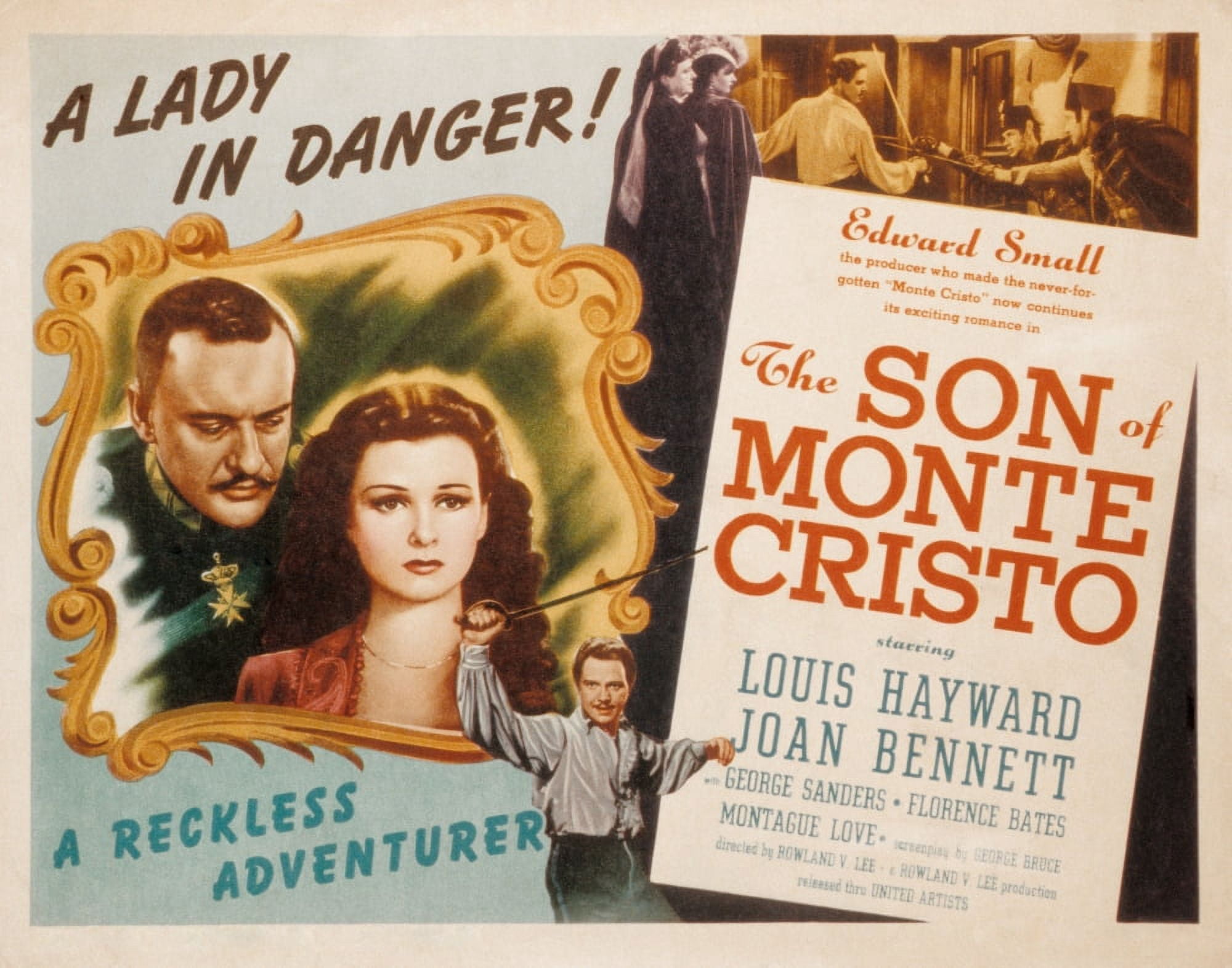 The Son Of Monte Cristo Canvas Art - (28 x 22)