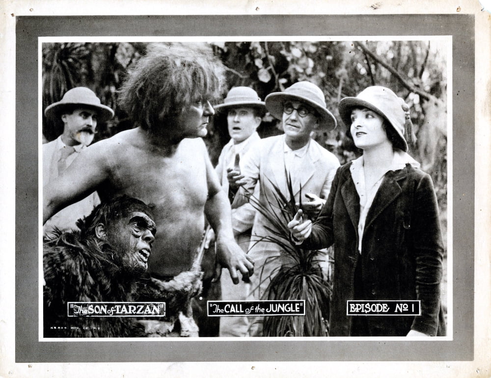 The Son Of Tarzan Canvas Art - (28 x 22)