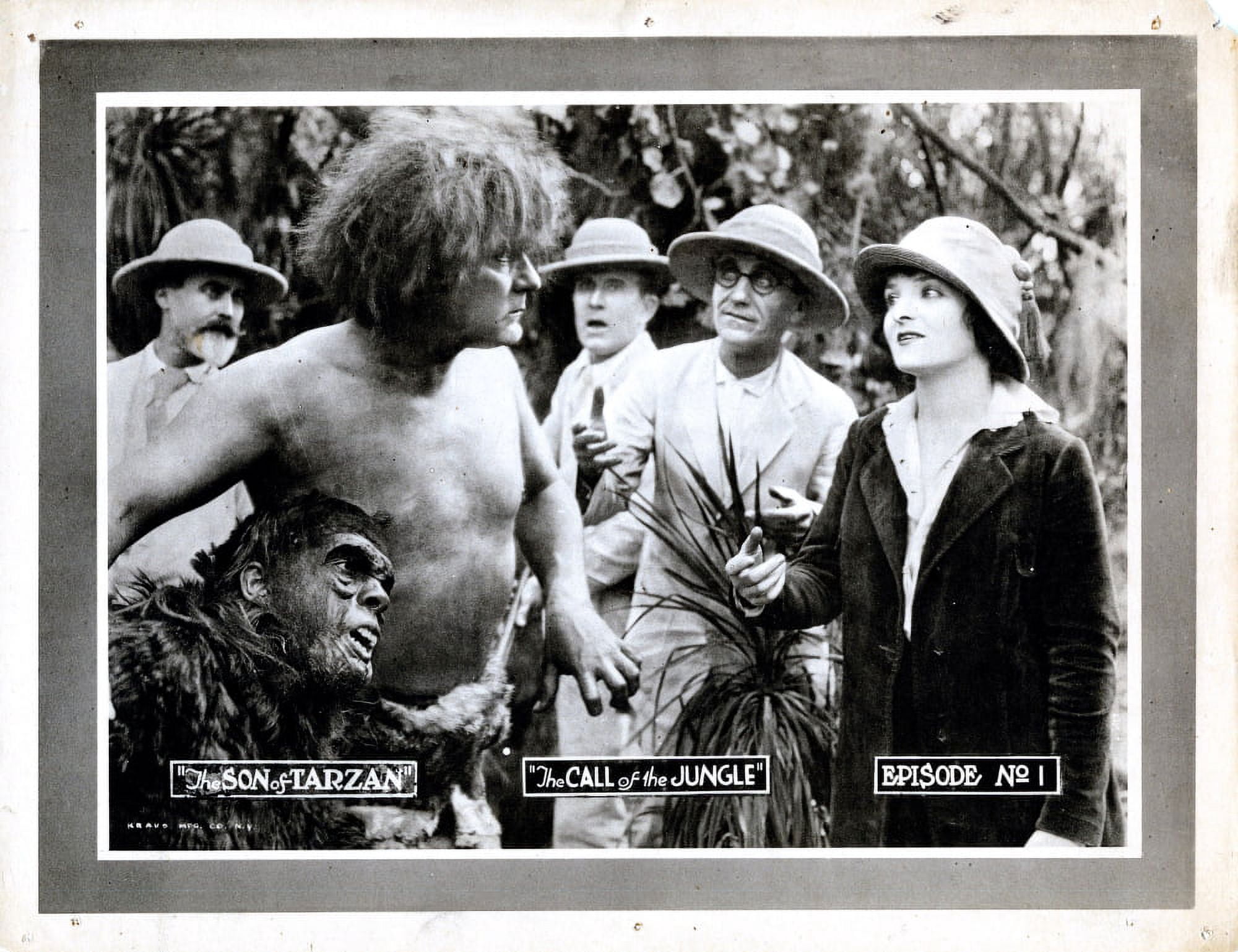 The Son Of Tarzan Canvas Art - (28 x 22)