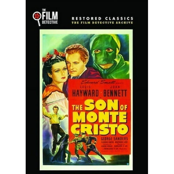 The Son of Monte Cristo (DVD), Film Detective, Action & Adventure