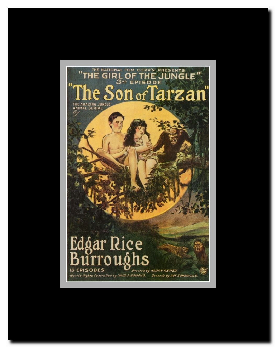 The Son of Tarzan Framed Movie Poster