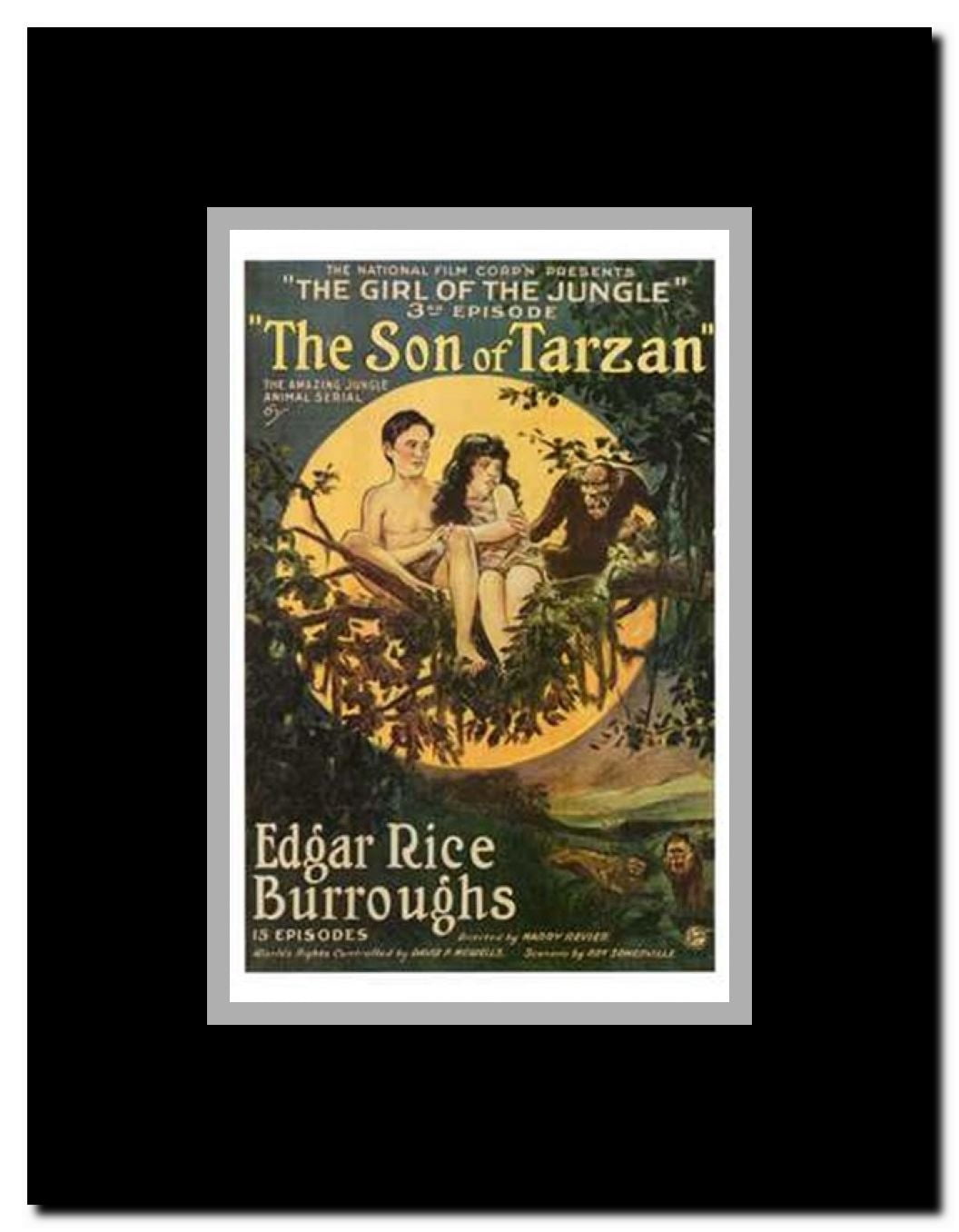 The Son of Tarzan c.1920 - style A Framed Movie Poster