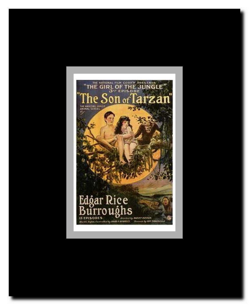 The Son of Tarzan c.1920 - style A Framed Movie Poster