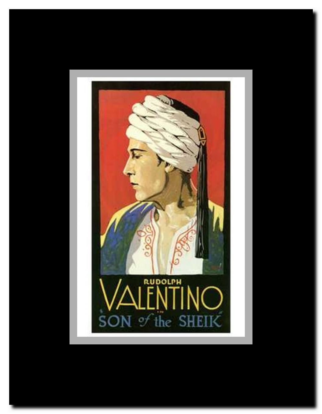 The Son of the Sheik Framed Movie Poster