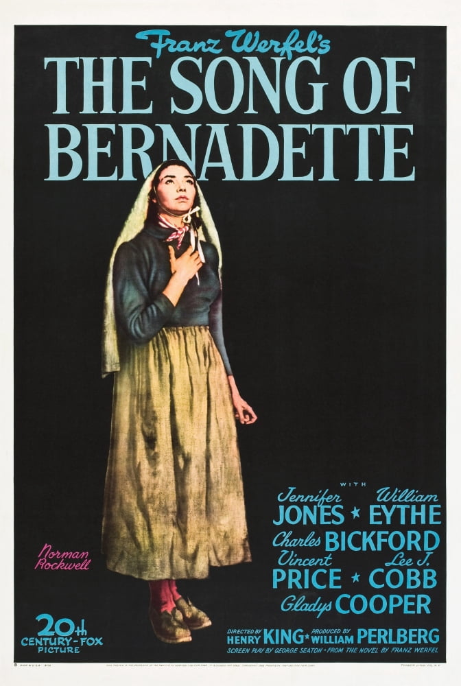 The Song Of Bernadette Canvas Art - (11 x 17)