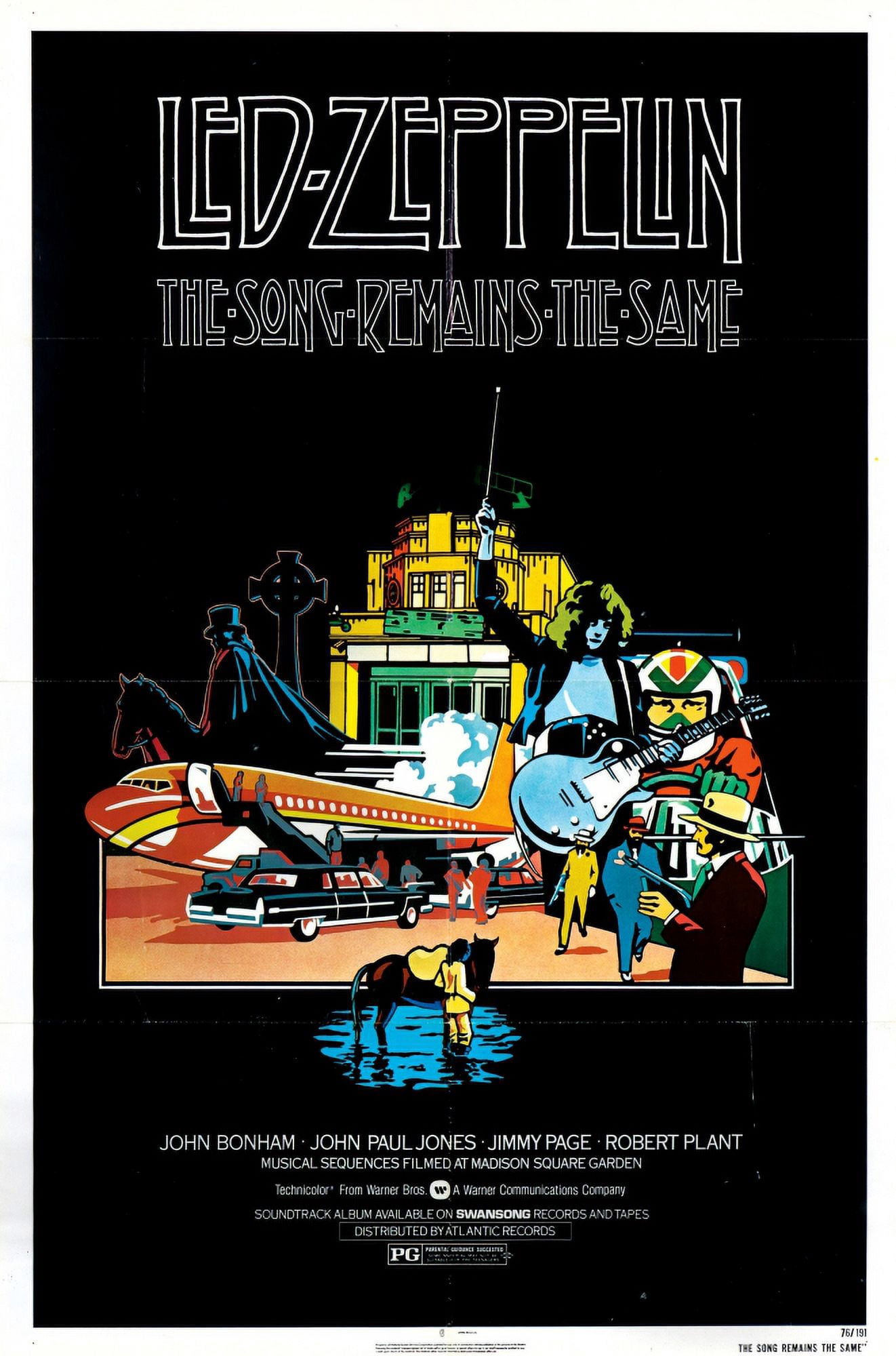 The Song Remains The Same Canvas Art - (16 x 20)