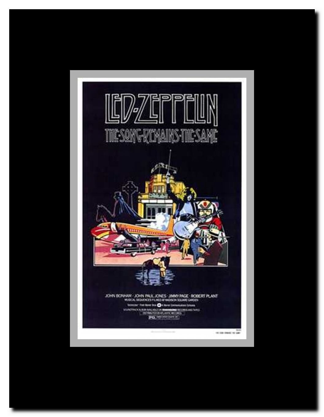 The Song Remains the Same Framed Movie Poster