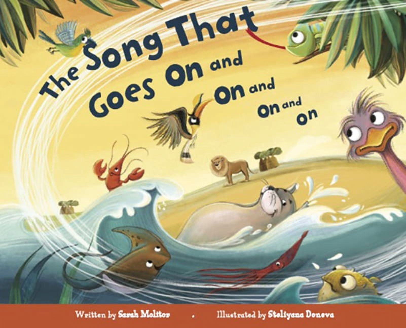 The Song That Goes on and on and on and on, (Board Book) - Walmart