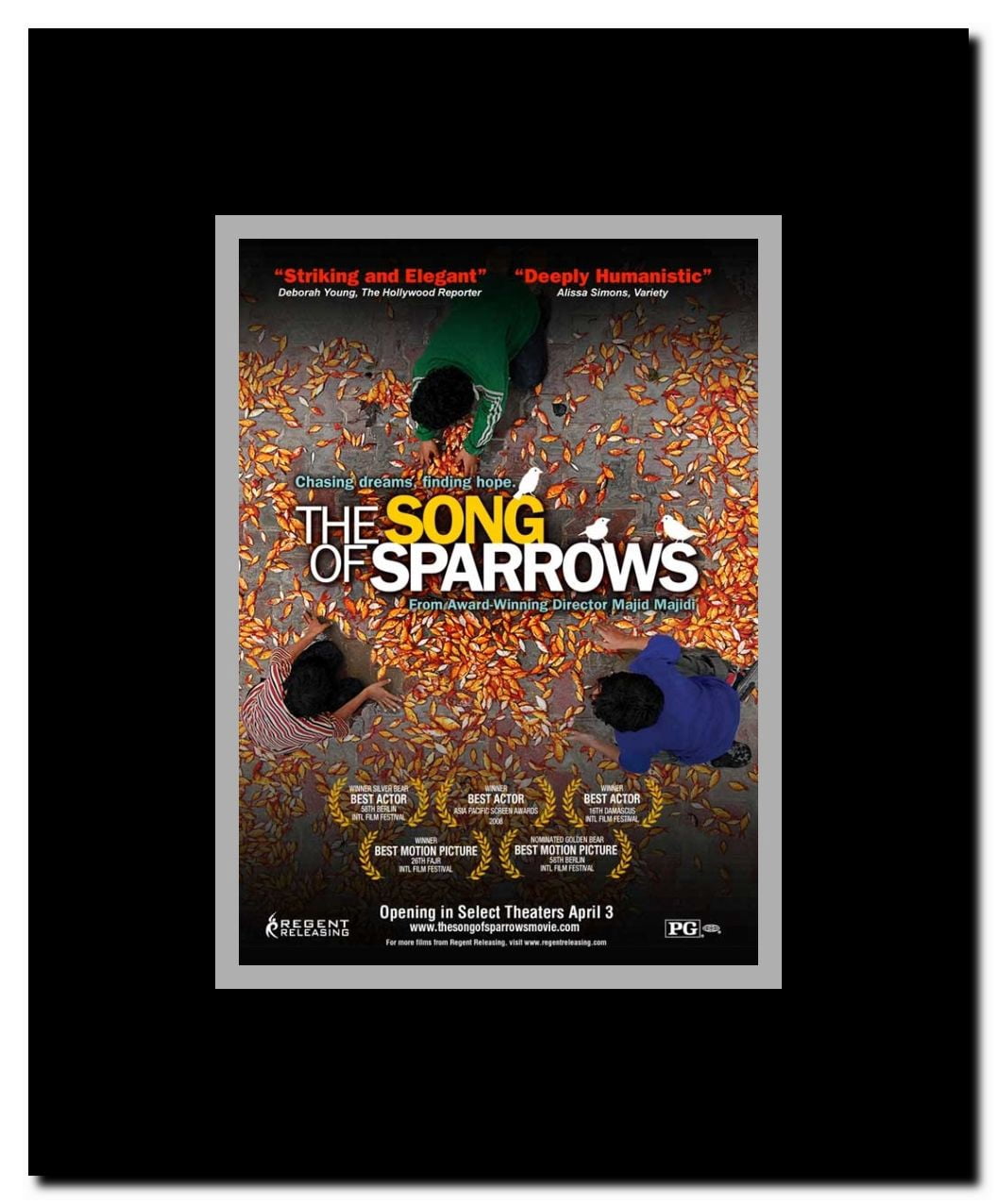 The Song of Sparrows Framed Movie Poster