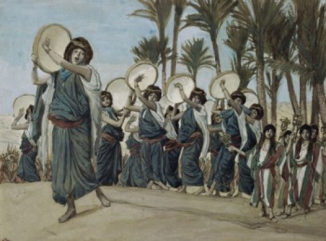 The Songs of Joy  James J Tissot (1836-1902French)  Jewish Museum New York Canvas Art - James Tissot (24 x 36)
