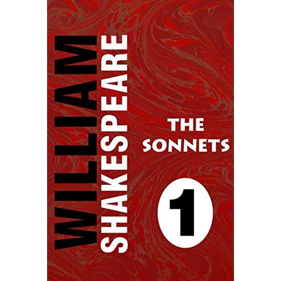 Pre-Owned The Sonnets by William Shakespeare VOL 1: Super Large Print Edition of the Classic Love Poems Specially Designed for Low Vision Readers with a Giant Easy to Read Font Paperback