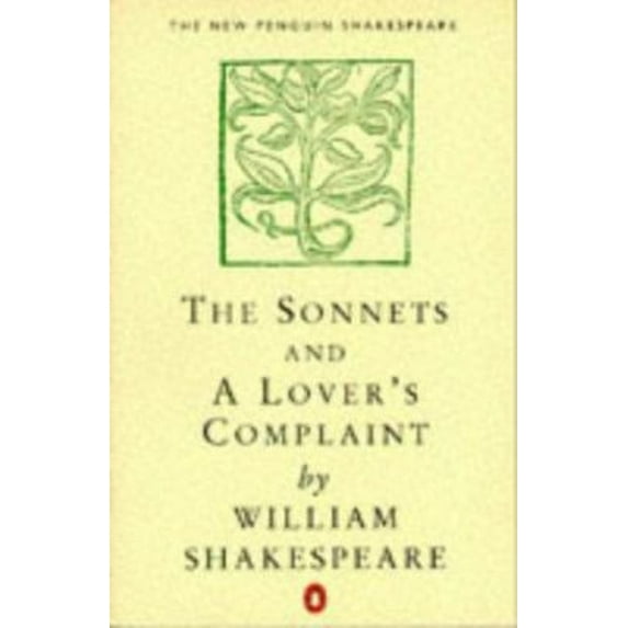 Pre-Owned The Sonnets & a Lover's Complaint (New Penguin Shakespeare S.) Paperback