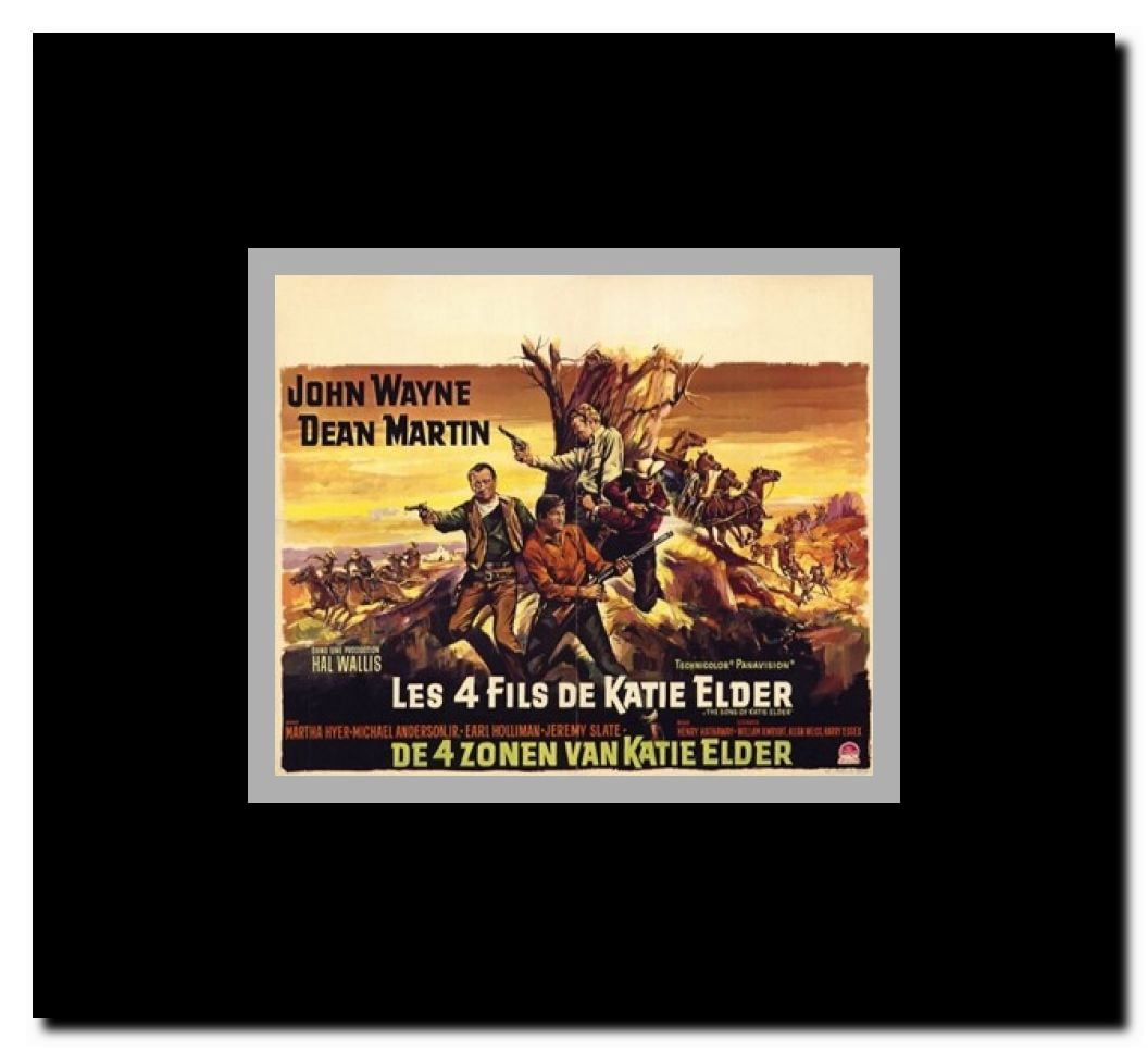 The Sons of Katie Elder Framed Movie Poster
