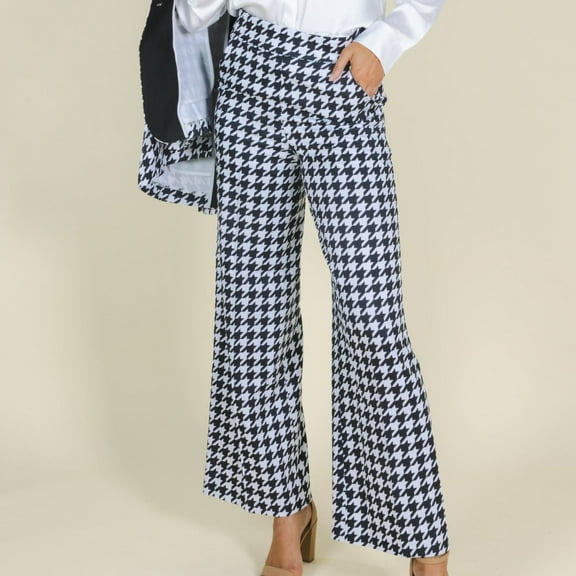 The Sophistication - Shinesty Houndstooth Women's Suit Pants 10